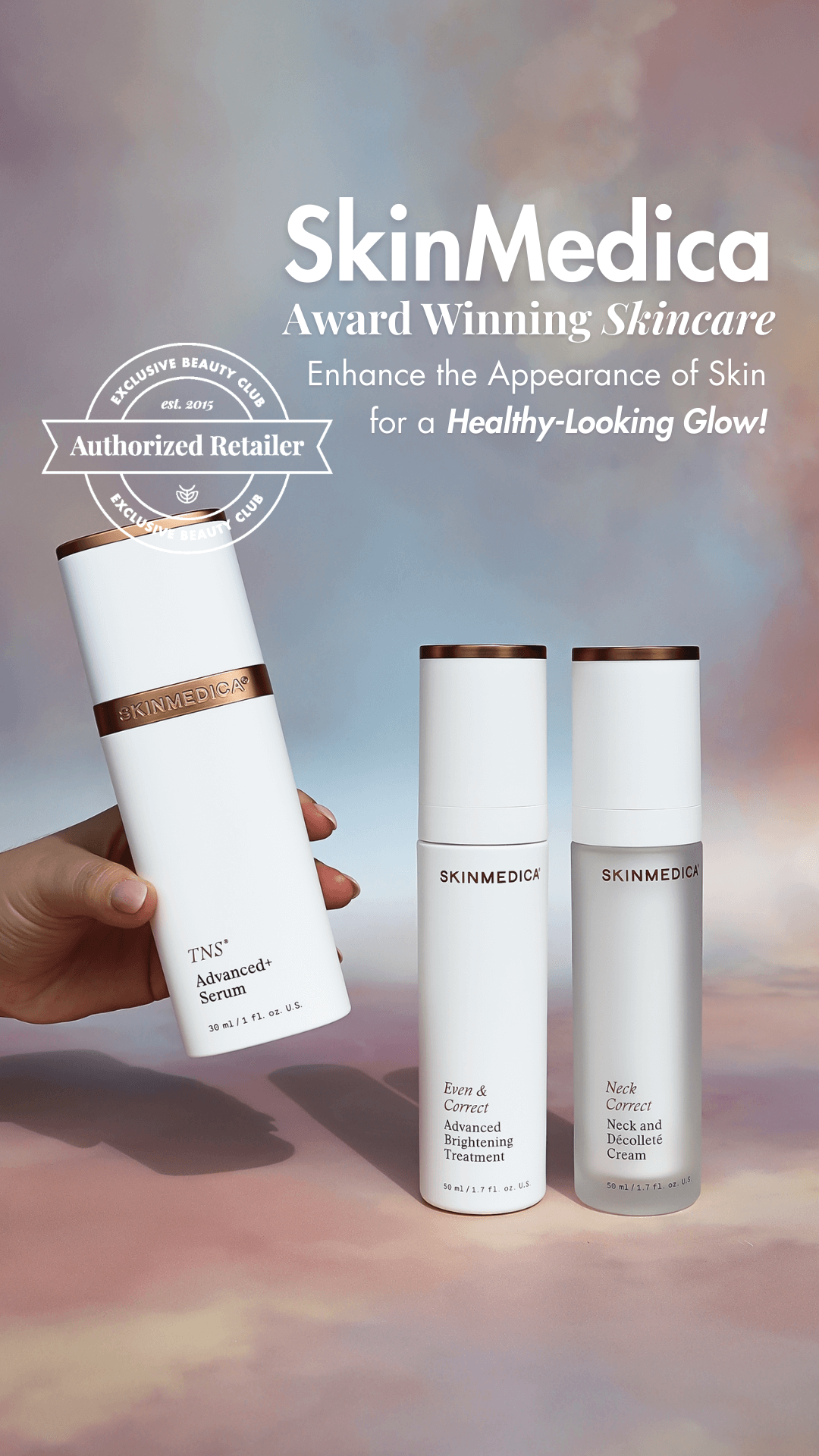 Exclusive Beauty Club Facebook ad