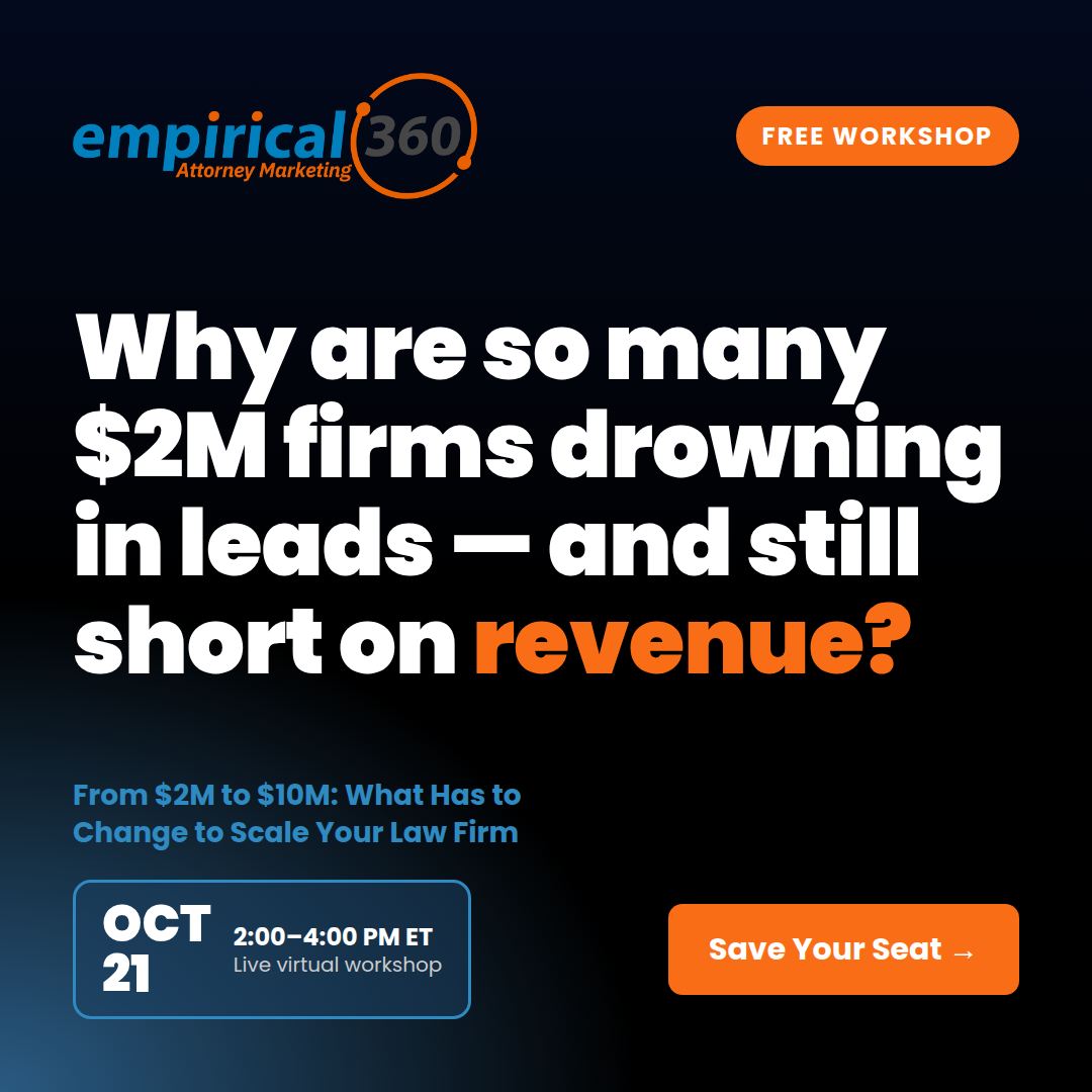 Empirical 360 Facebook ad: More Leads Isn't the Answer