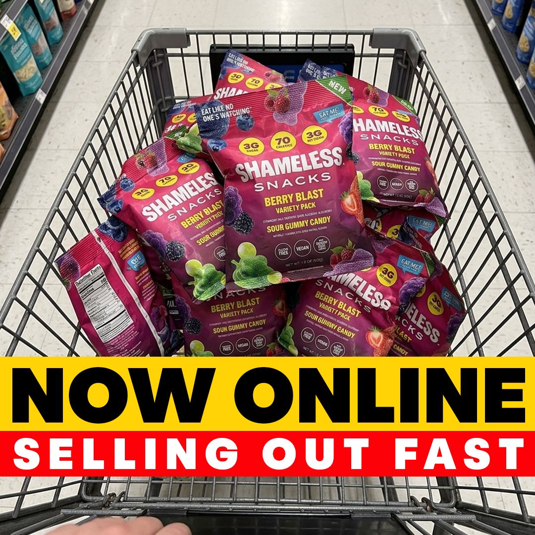 Shameless Snacks Facebook ad