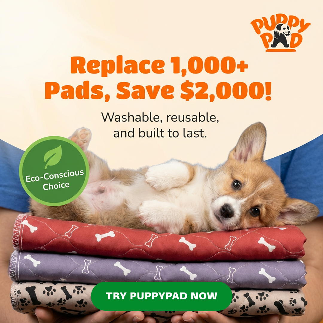 PuppyPad Facebook ad