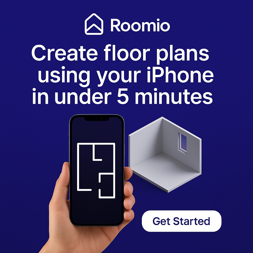 Roomio Facebook ad: Floor Plan in Minutes
