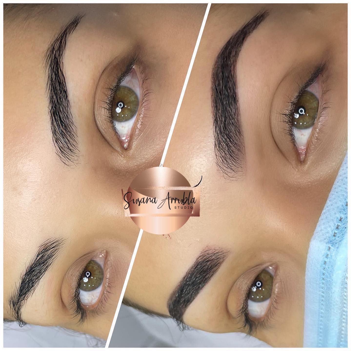 Saestheticspa Facebook ad: Micropigmentacion de cejas sombreadas, Powder Brows, o…
