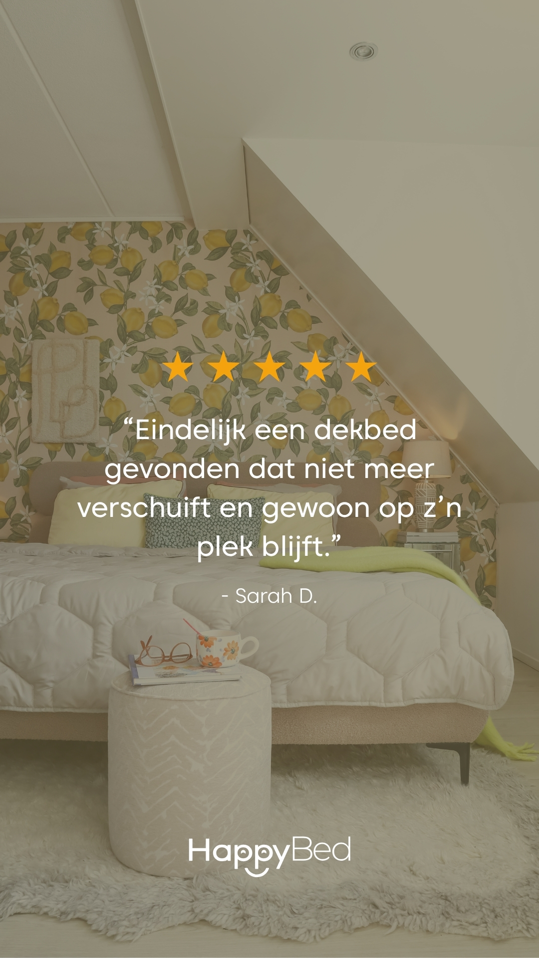 HappyBed Facebook ad