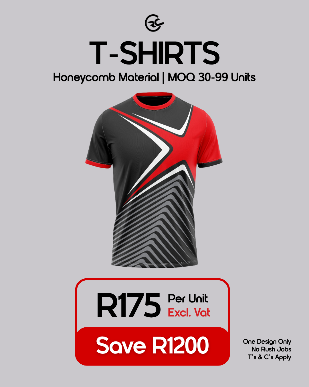 CRC Clothing & Branding Facebook ad