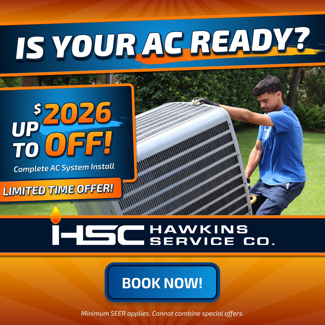 Hawkins Service Company Facebook ad from Apr 17, 2026
