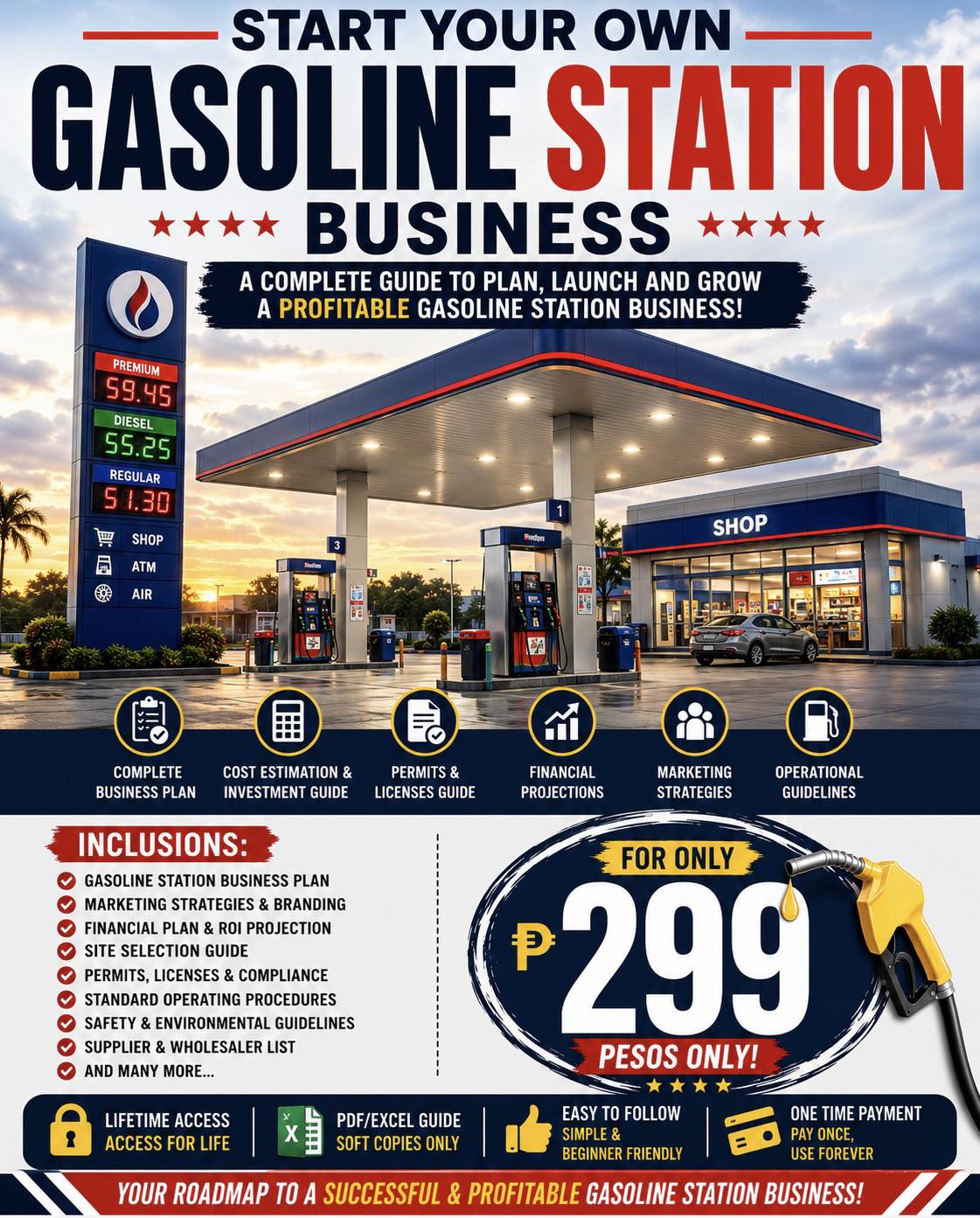 Gas Station Business PH Facebook ad: Planning to Launch Your Own Gasoline Station Business?