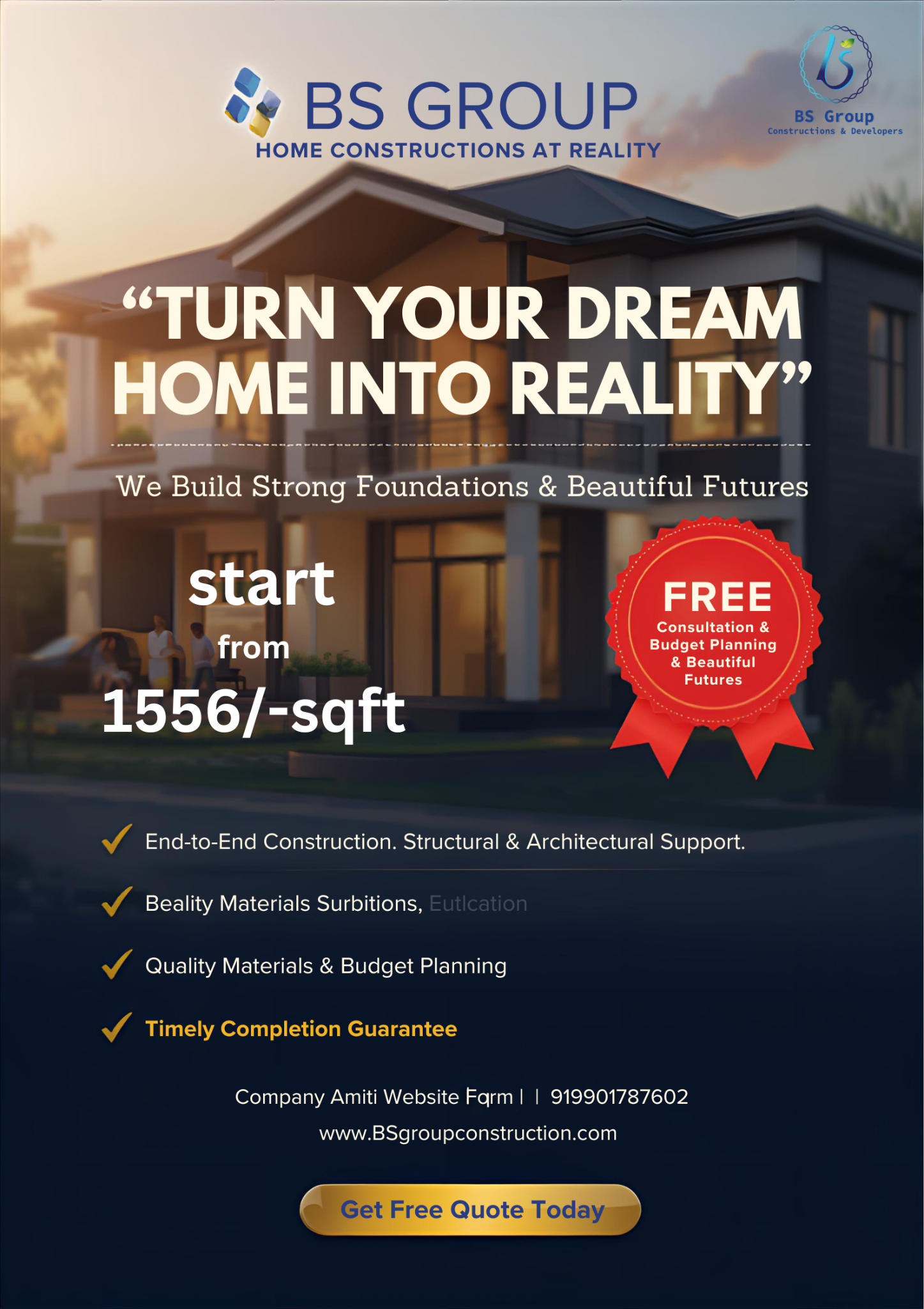 BS GROUP Facebook ad from May 23, 2026