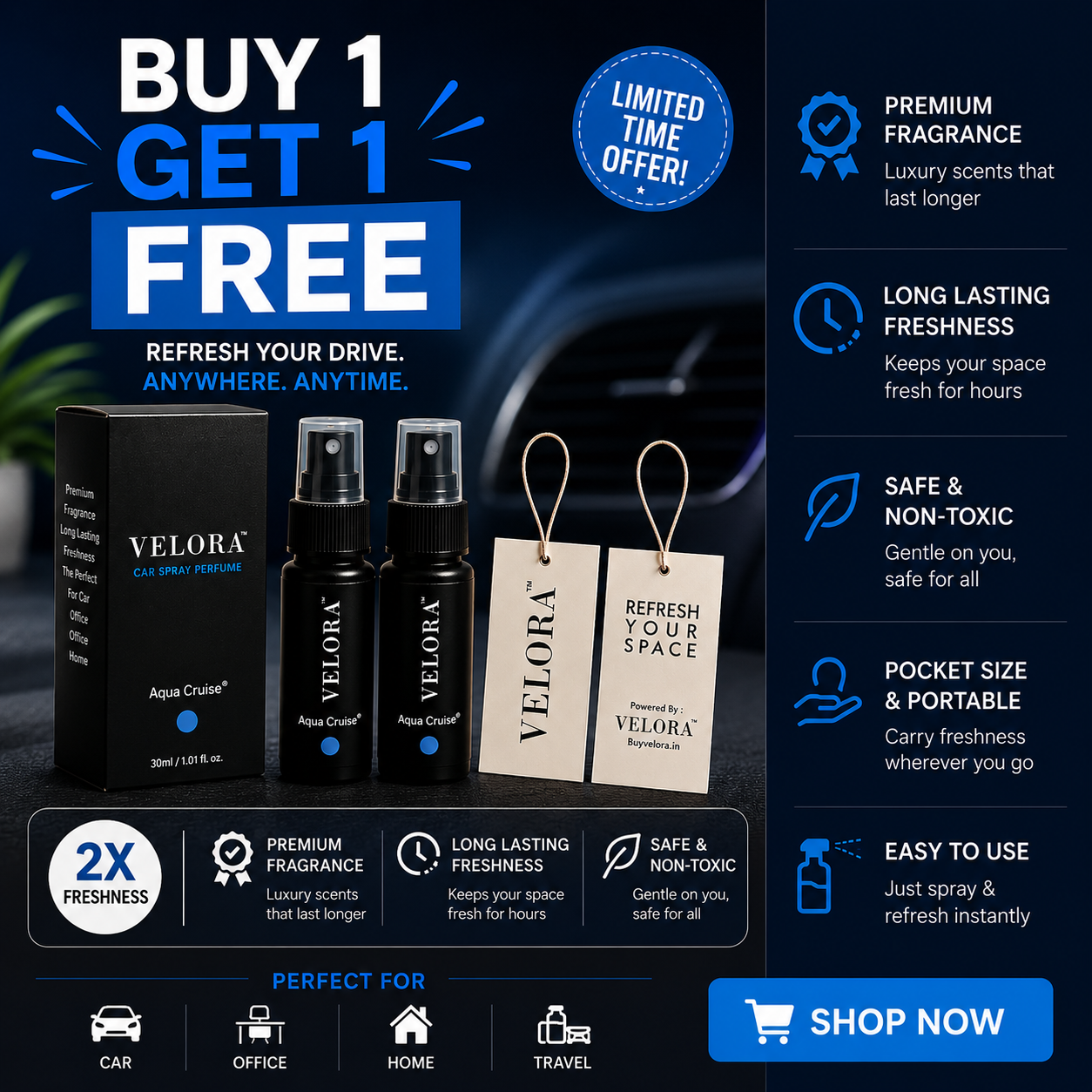 Velora Facebook ad