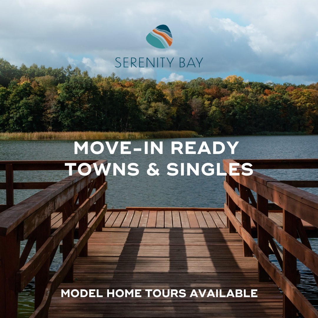 LIV Communities Facebook ad: Discover Serenity Bay, a stunning collection of…