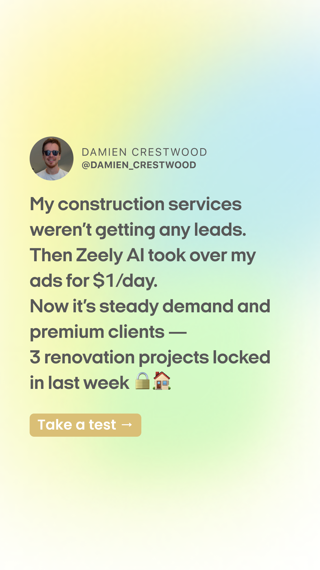 Zeely Facebook ad