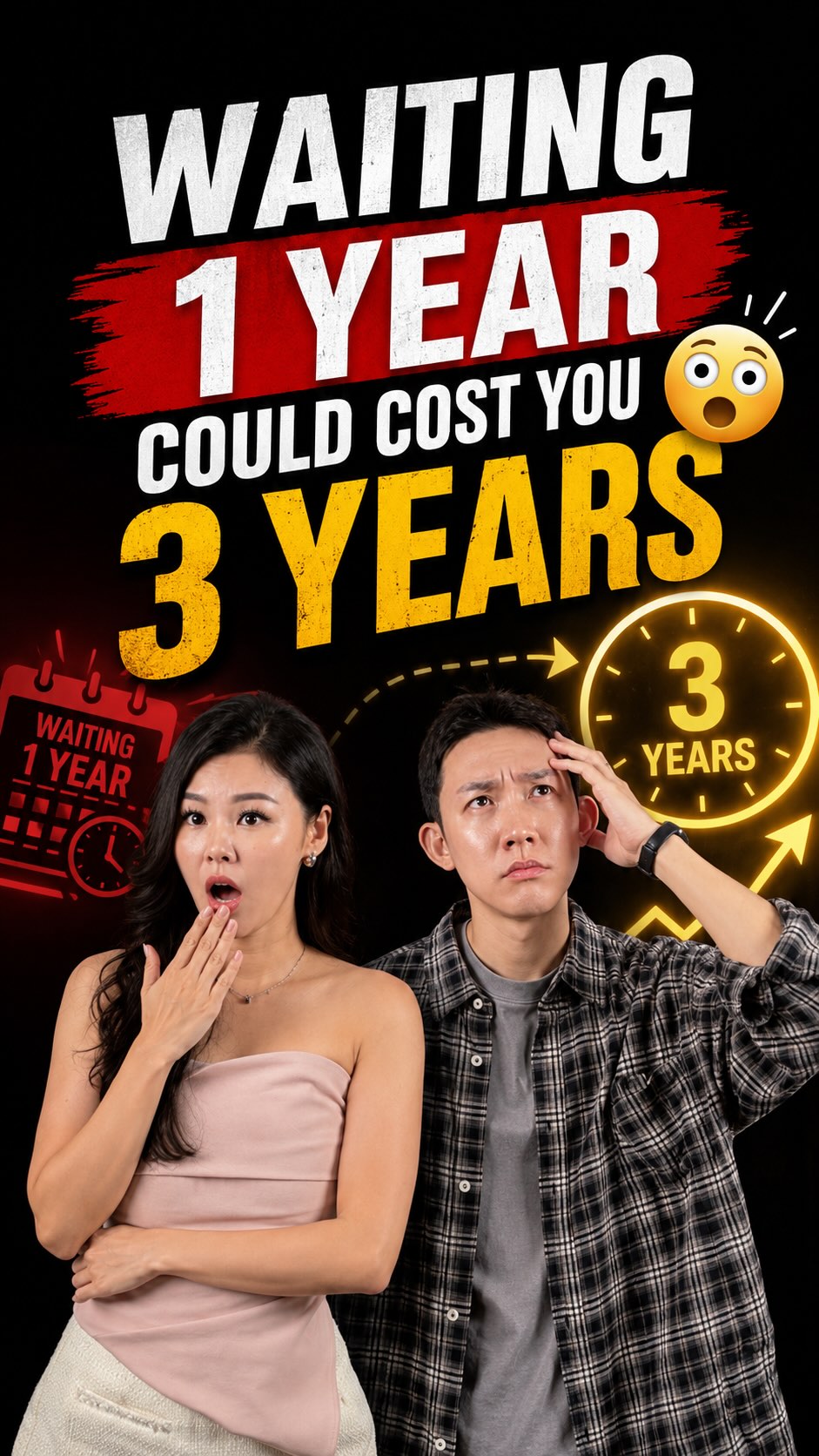 Jay Peck - PropNex Singapore Facebook ad: Waiting 1 Year Could Cost You 3 Years