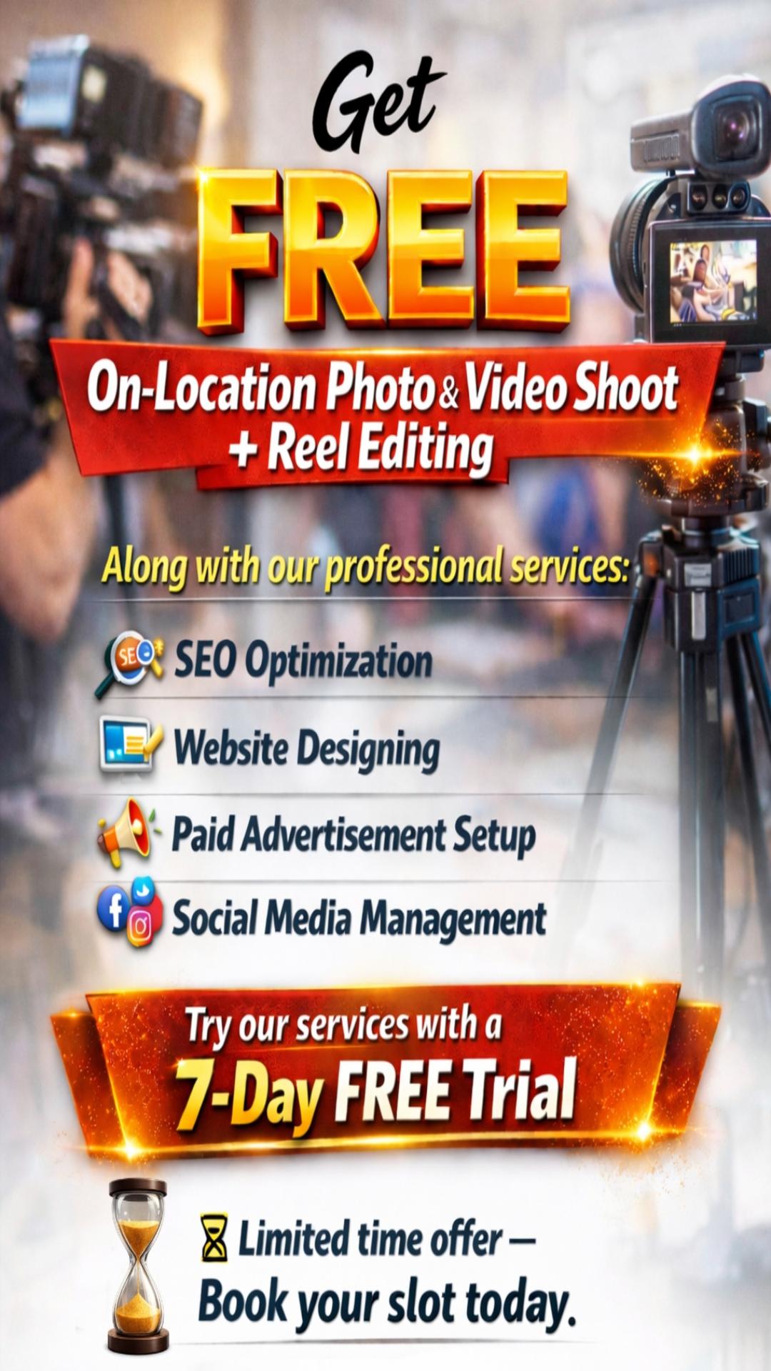 Ofweb Facebook ad: 7-Day Free Trial for Businesses