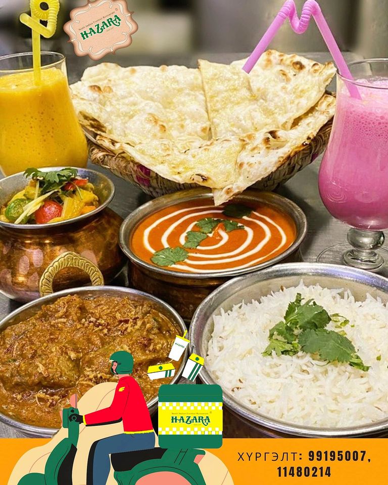 Hazara Restaurant Ulaanbaatar Facebook ad