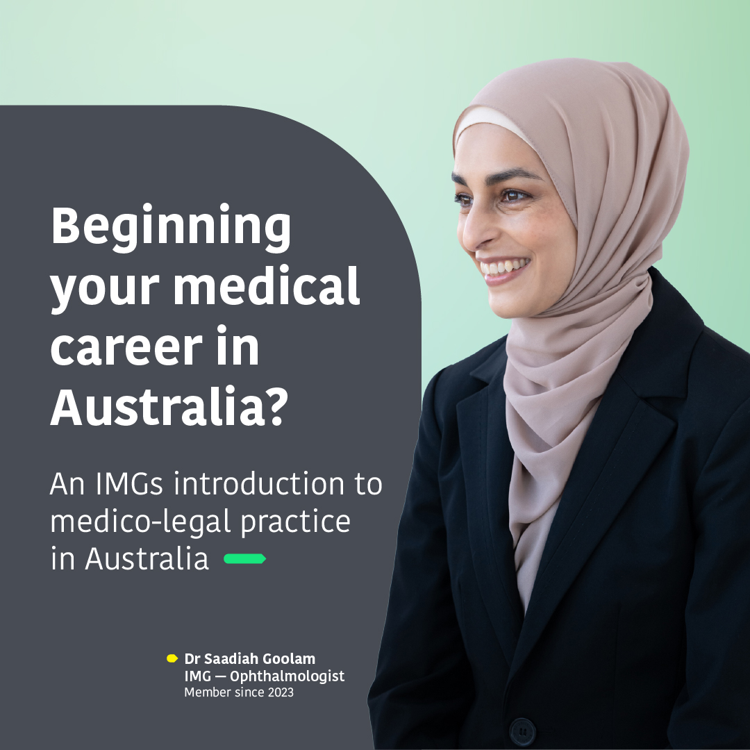 MDA National Facebook ad: Beginning your medical career in Australia comes with…