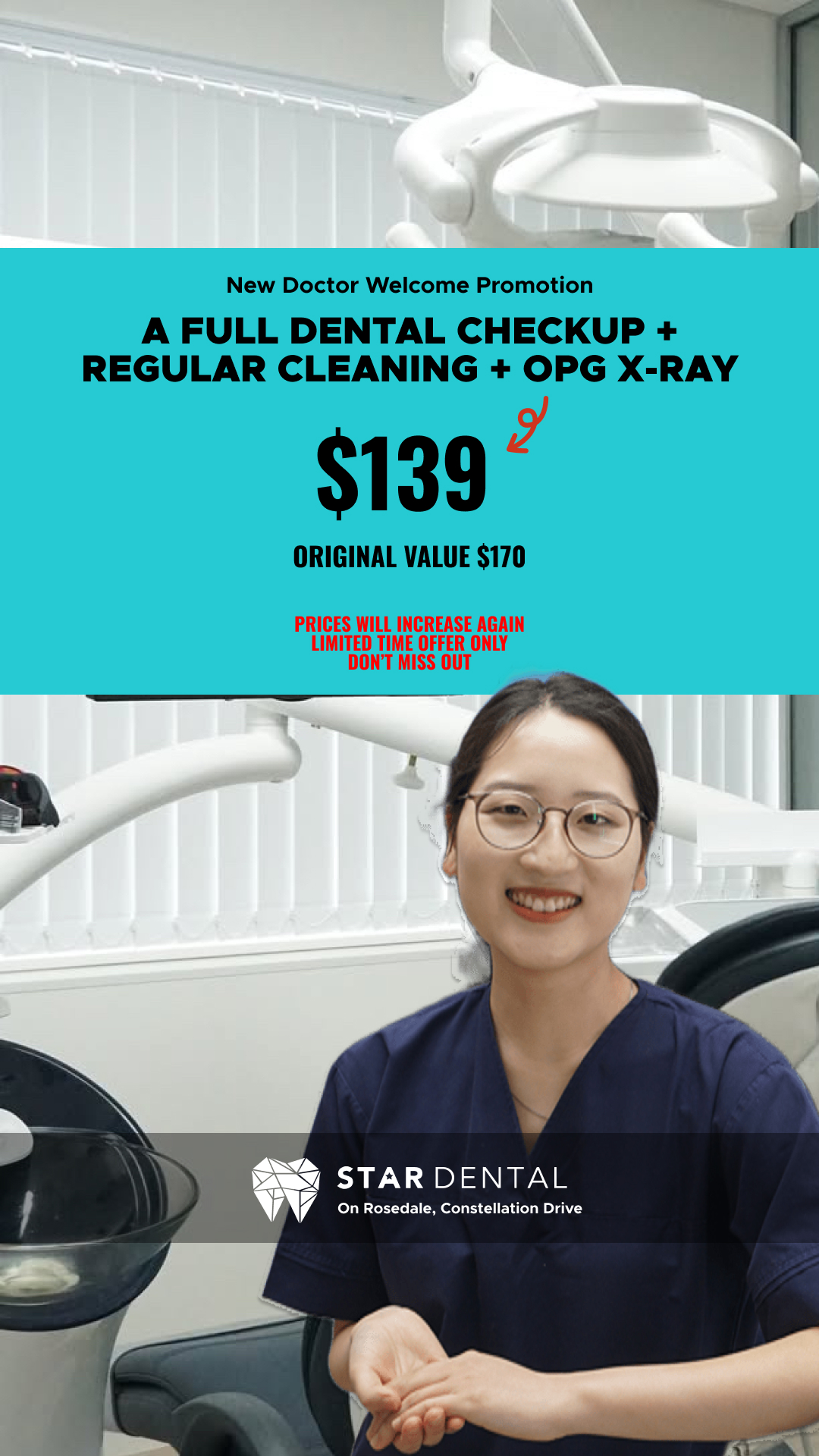 Star Dental Facebook ad
