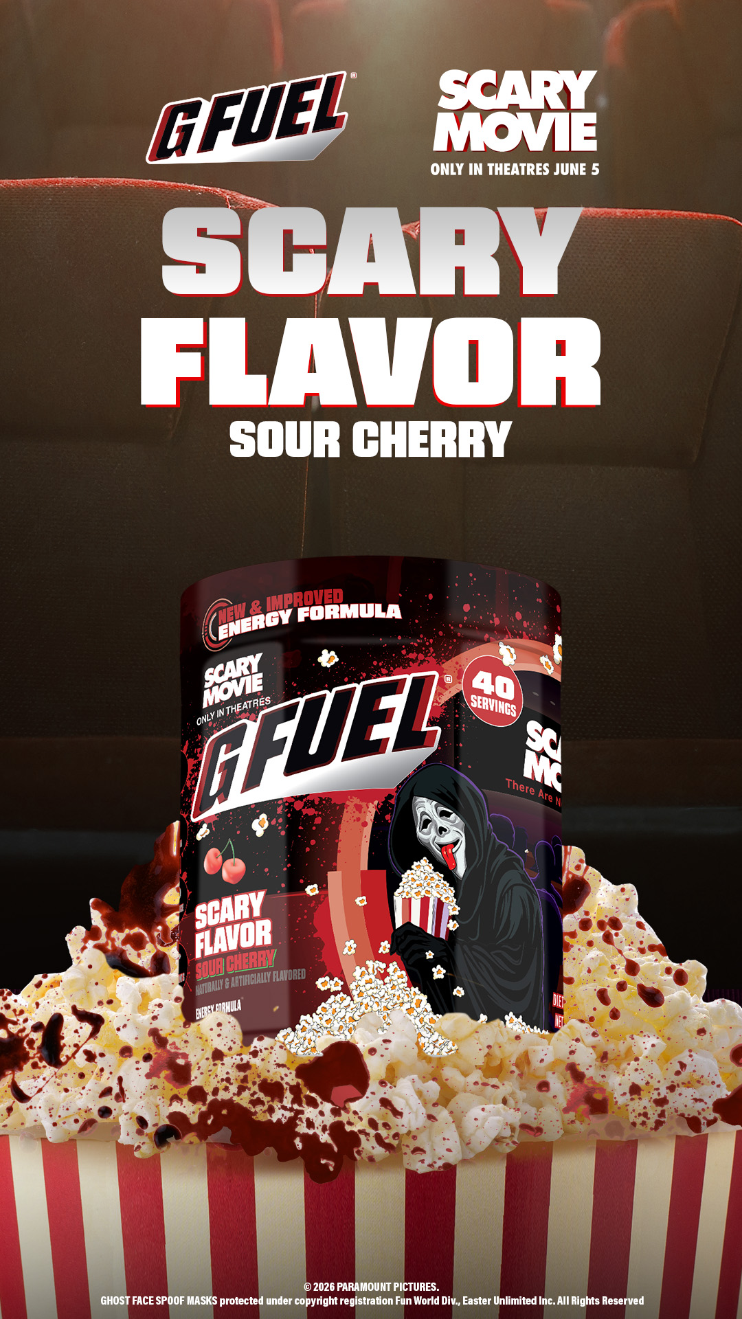 G FUEL Facebook ad