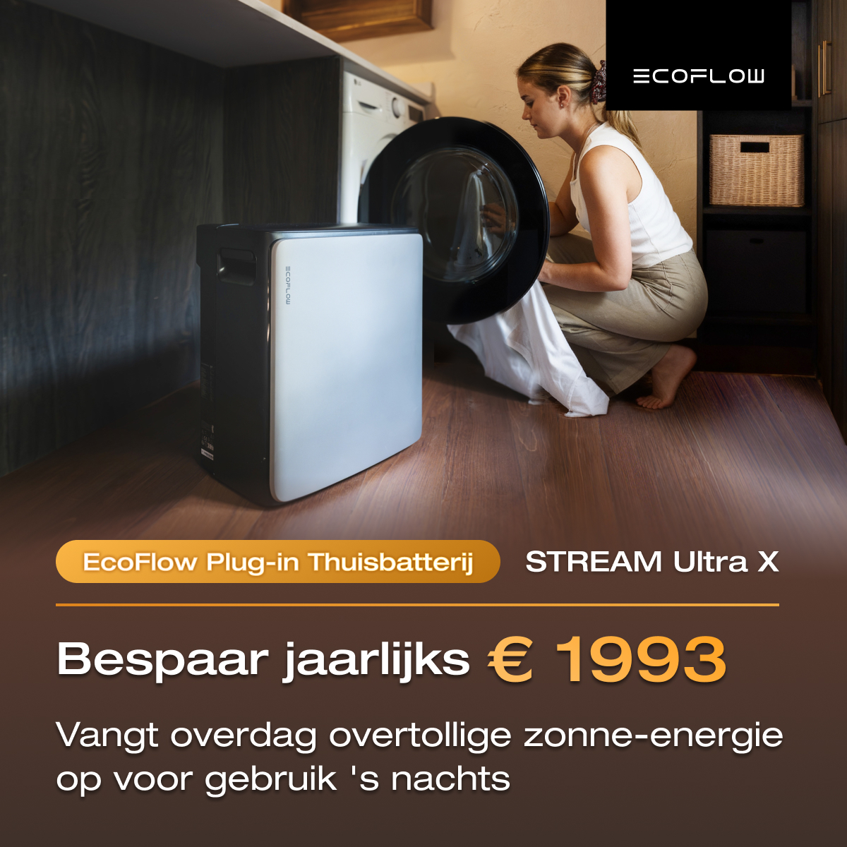 EcoFlow NL Facebook ad: EcoFlow Plug-in Thuisbatterij