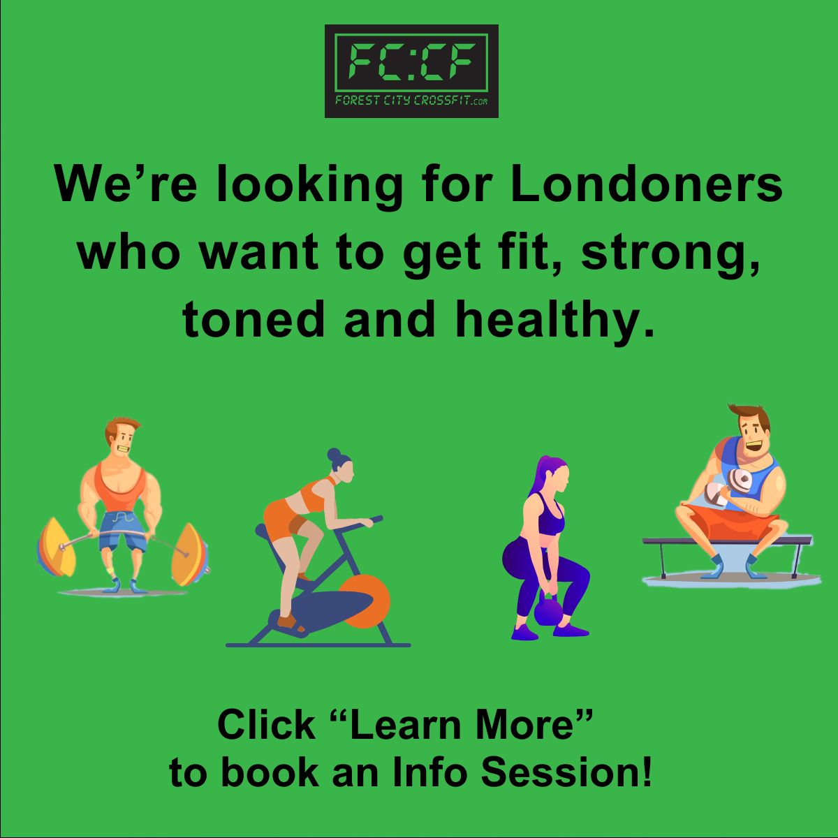 Forest City CrossFit Facebook ad