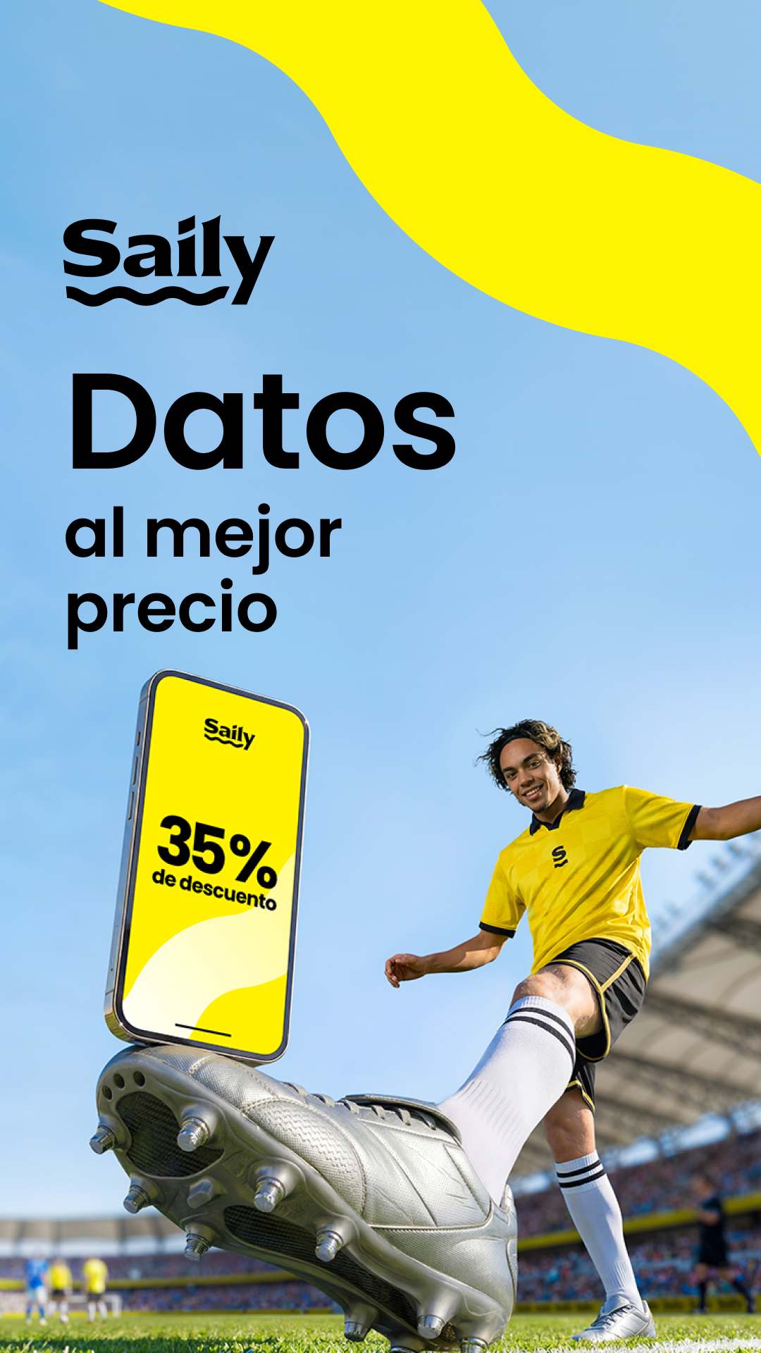 Saily Facebook ad