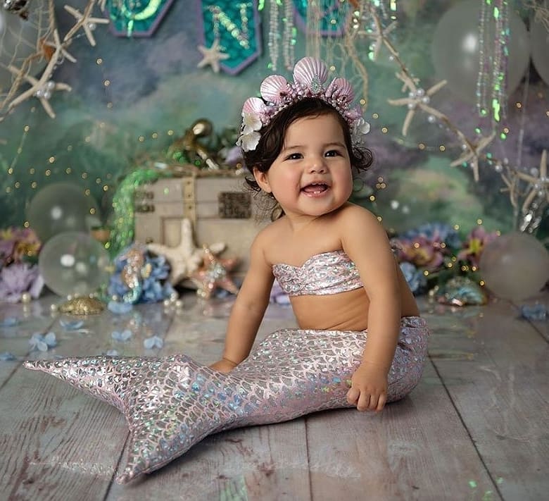 Tailz Mermaid Gear Facebook ad: Sale! Merbaby Tails start at $30.00!