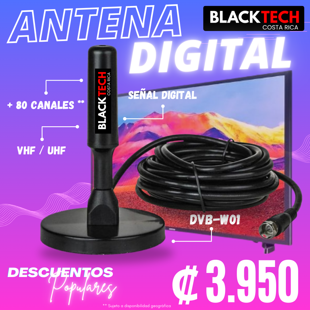 Descuentos Populares Facebook ad: Antena Digital para TV ISDB, Sin pagar cable