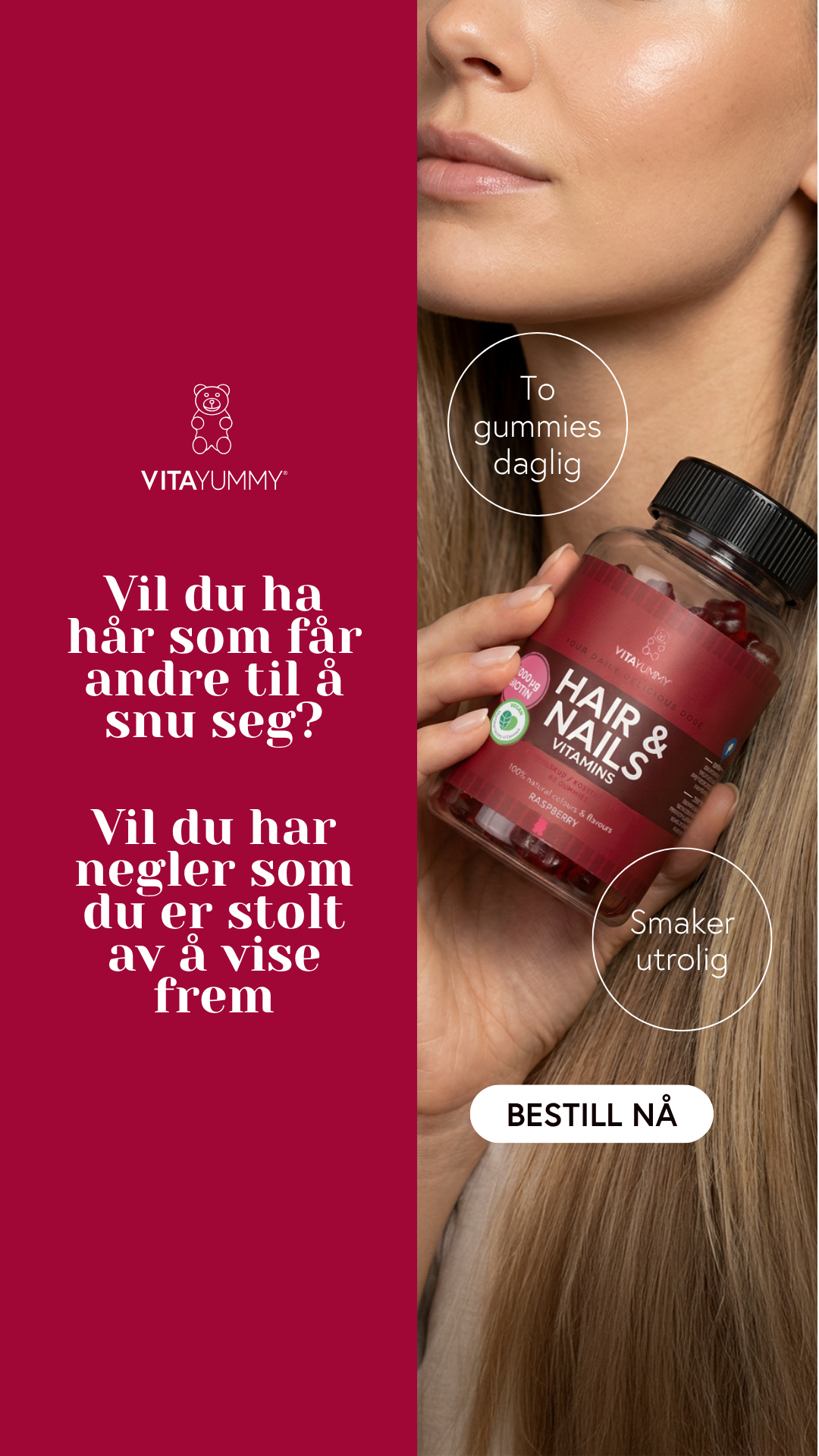 VitaYummy Norge Facebook ad from Jun 11, 2026