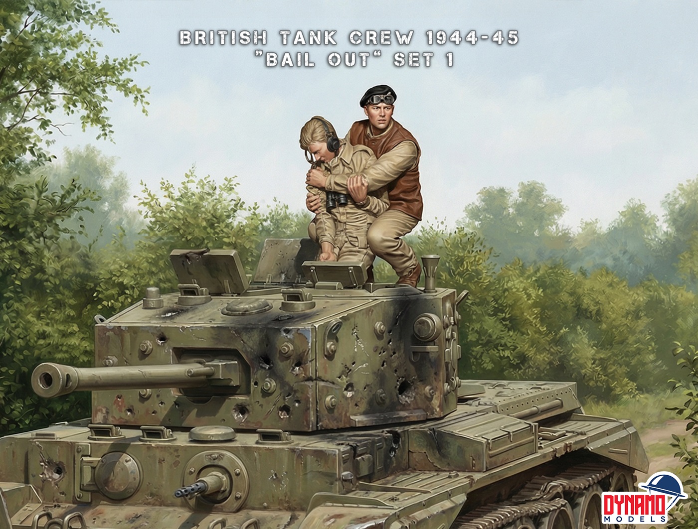 Dynamo-models Facebook ad: Bail Out, British Tank Crew 1944
