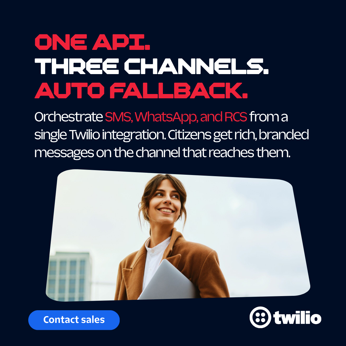 Twilio Facebook ad