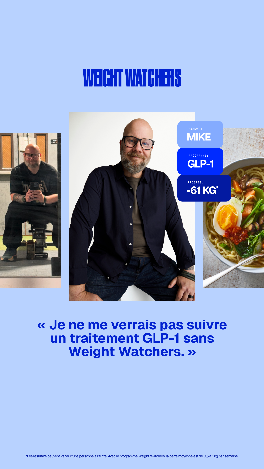WeightWatchers Facebook ad
