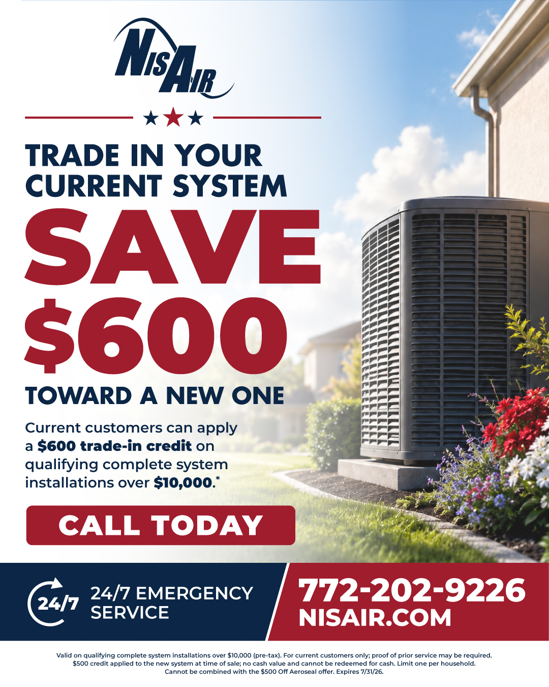 NisAir Air Conditioning Facebook ad