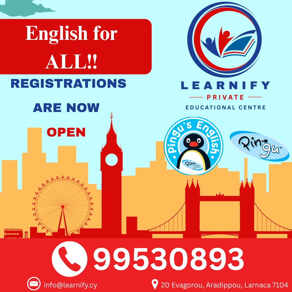 Learnify - Private Educational Centre Facebook ad