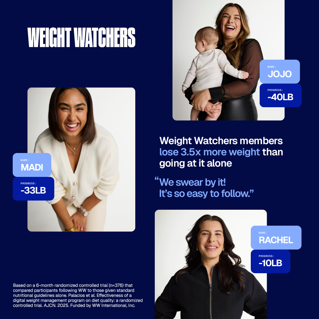 WeightWatchers Facebook ad