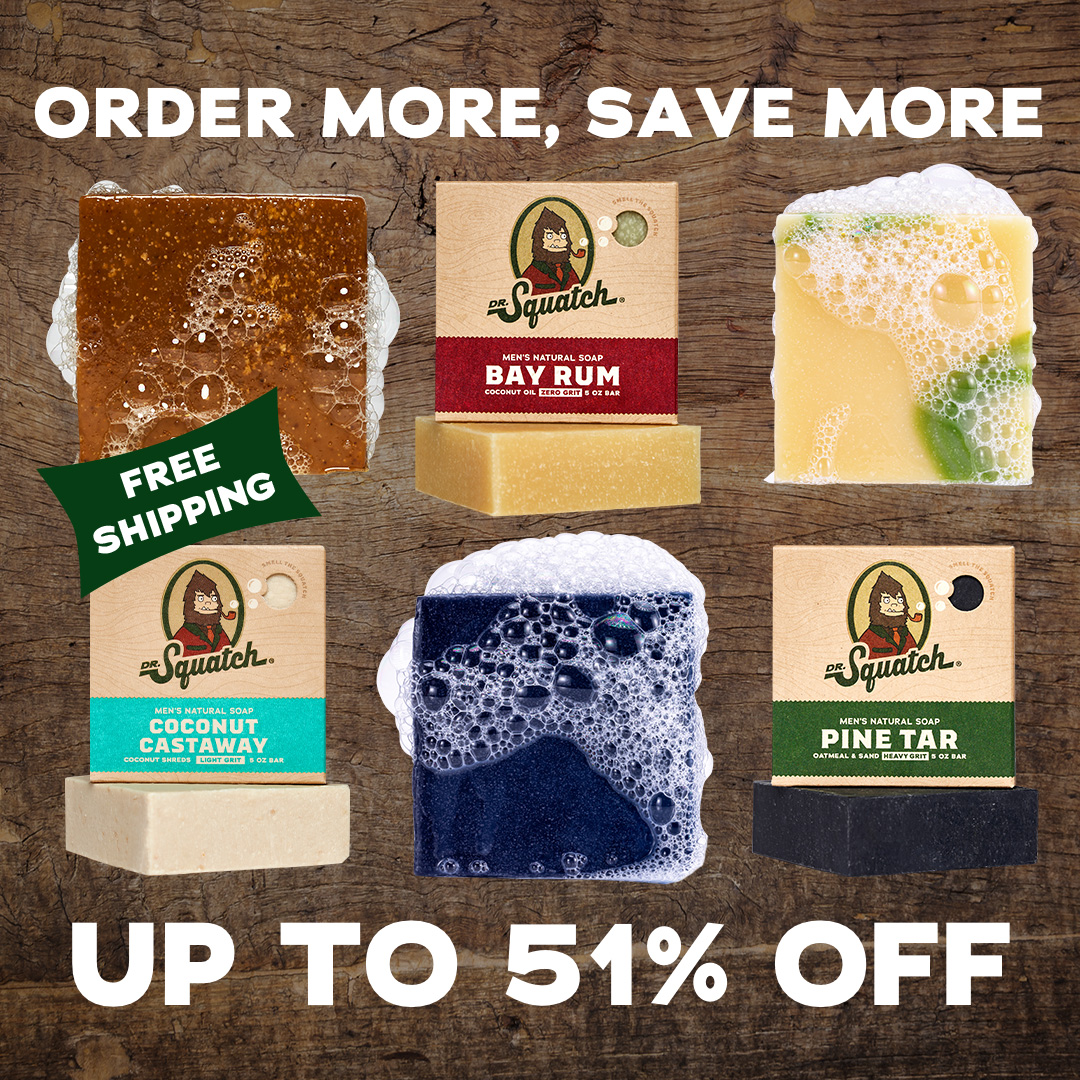 Dr. Squatch Facebook ad