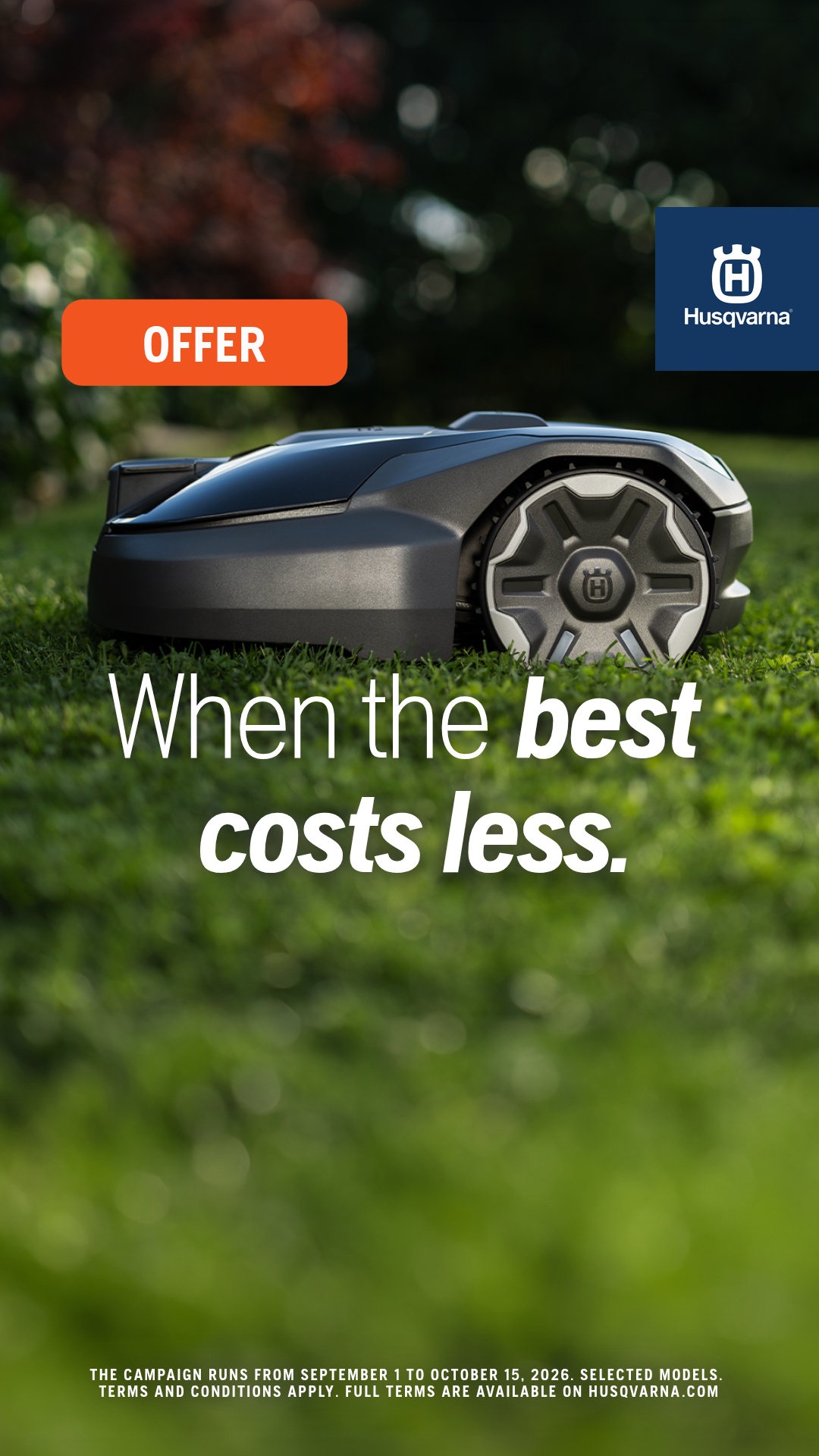 Husqvarna Facebook ad
