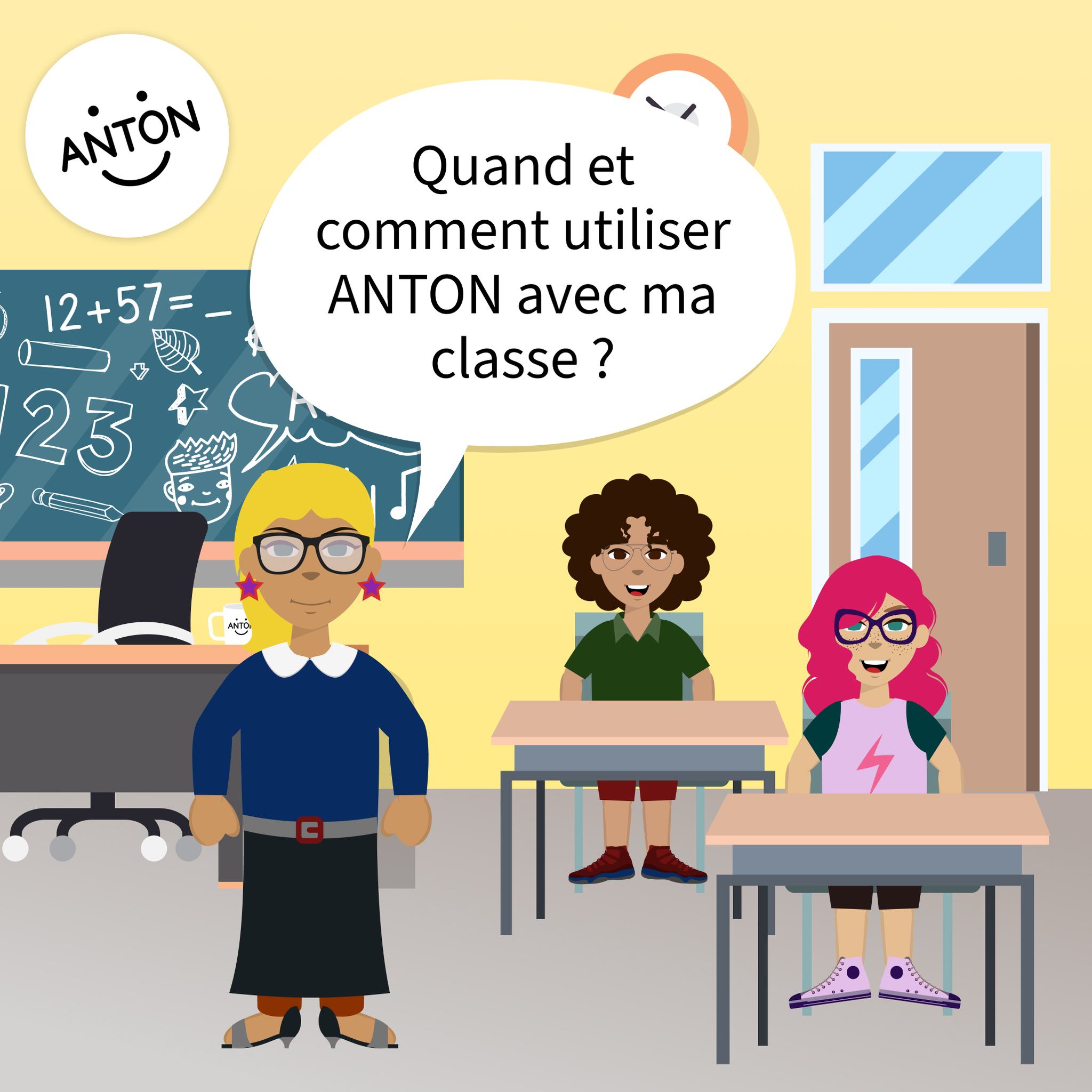 ANTON - L’appli gratuite pour l’école primaire Facebook ad