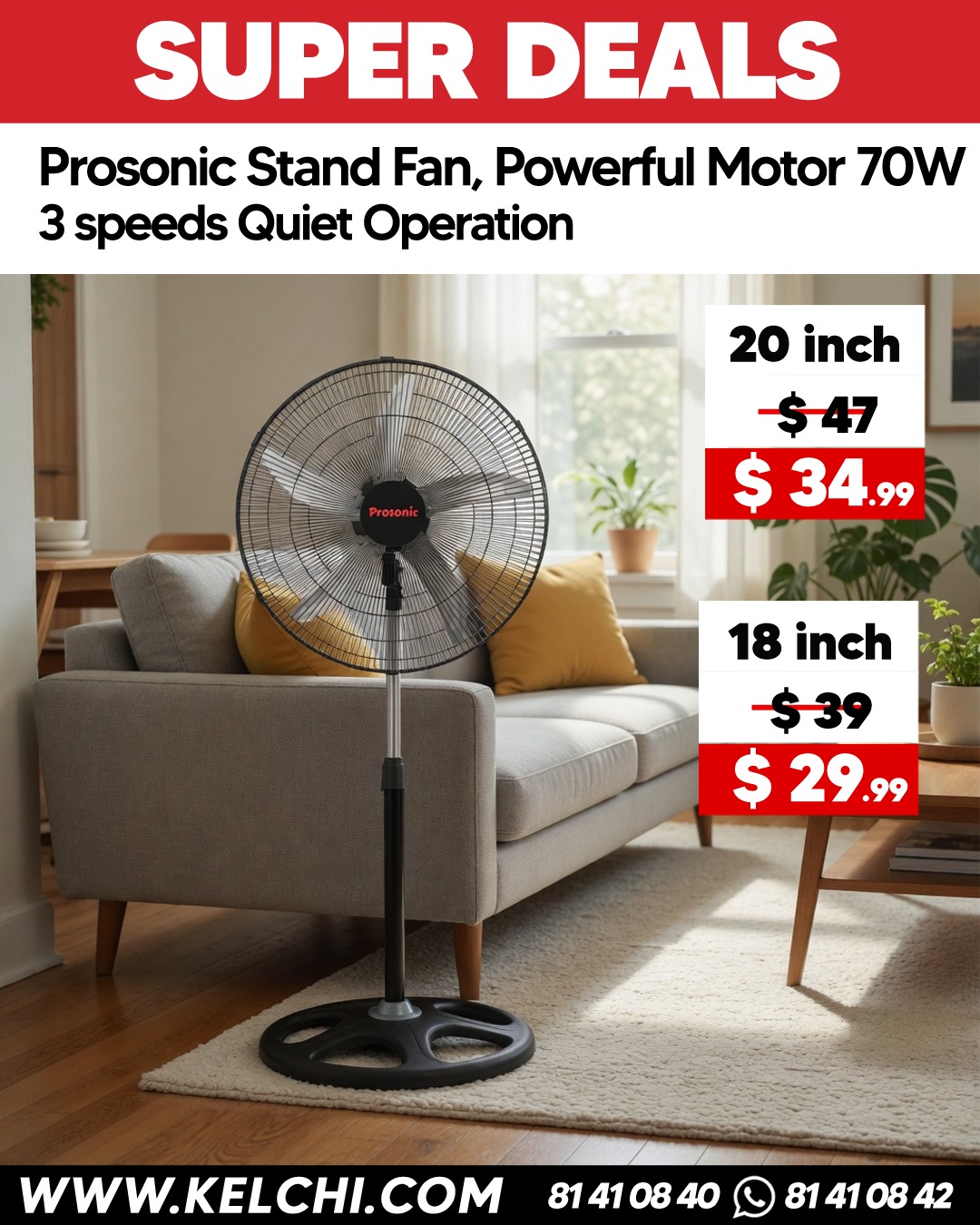 Kelchi.com Facebook ad