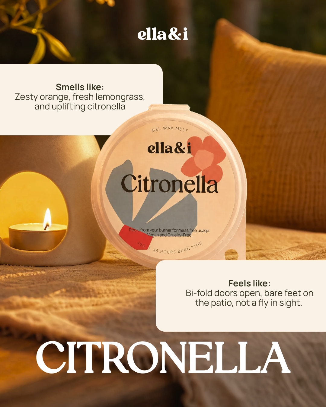 Ella & I Home Fragrance Facebook ad