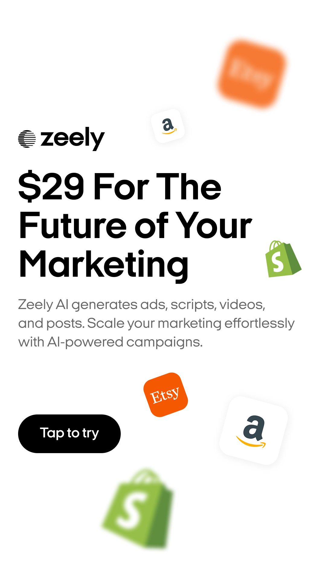 Zeely Facebook ad