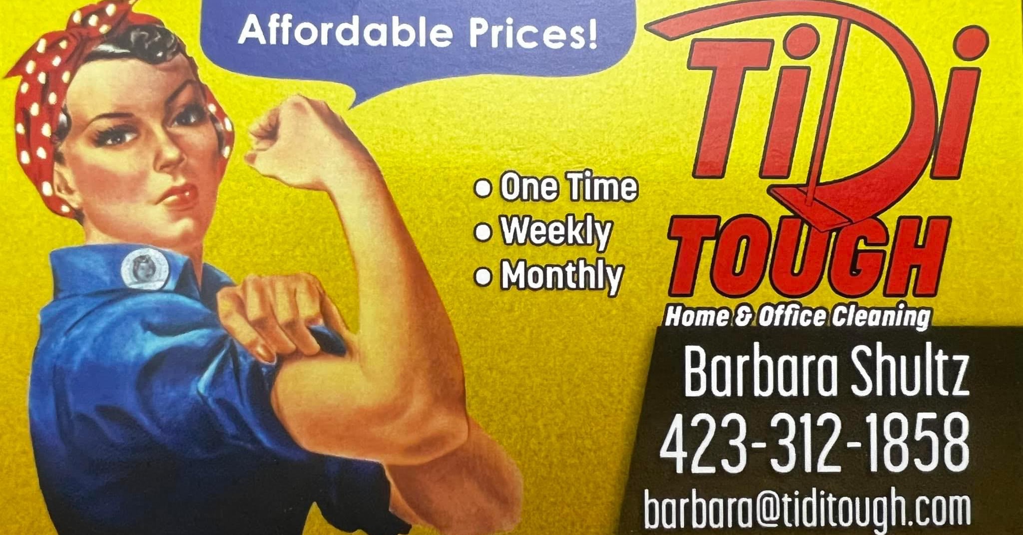 Tidi Tough Cleaning Facebook ad