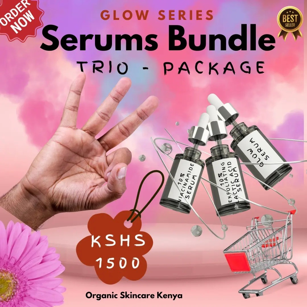Organic skin care Kenya Facebook ad: Chat in Messenger