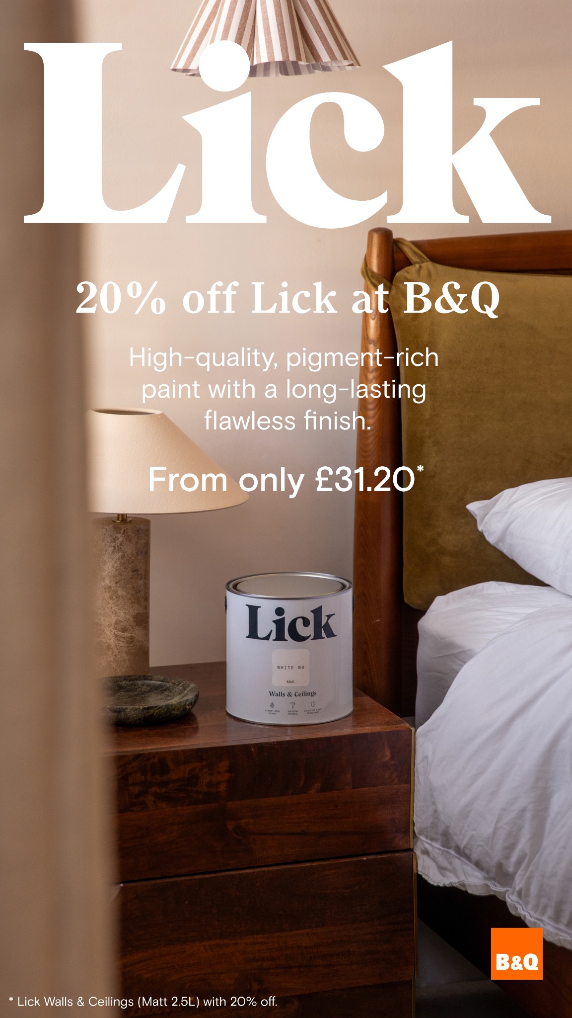 Lick Facebook ad