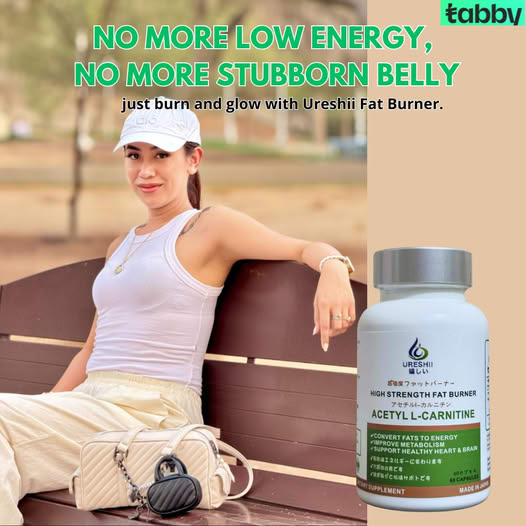 Ureshii Saudi II Facebook ad: Burn Fat & Boost Energy, Feel Light Everyday!