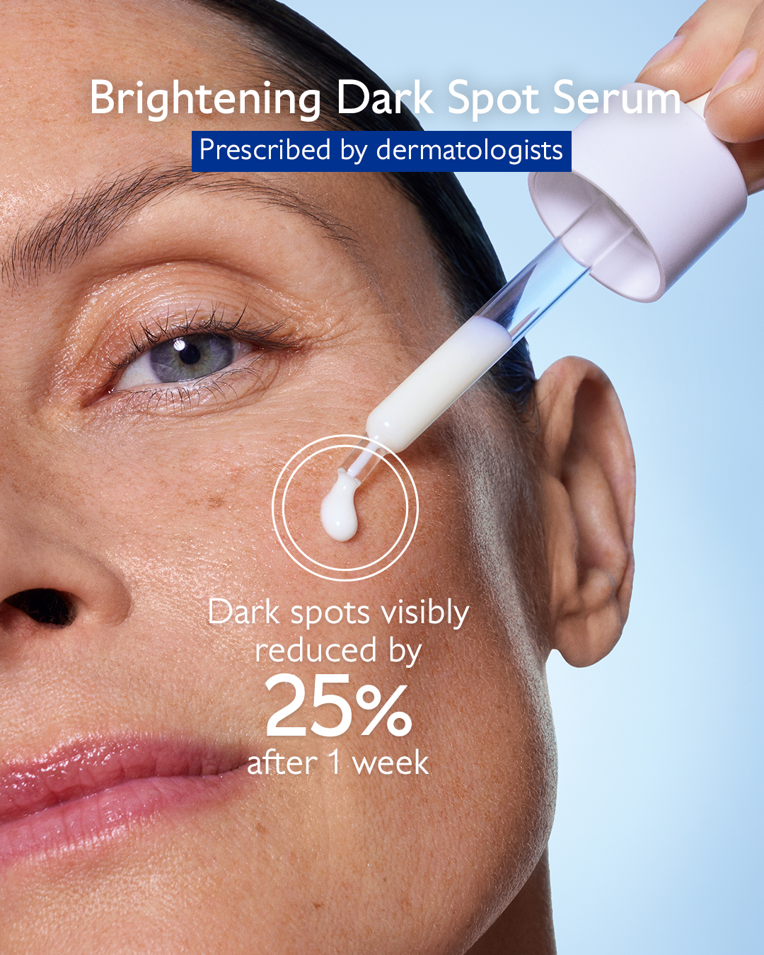 Caudalie Facebook ad: 20 years of glow No.1 anti-dark spot serum