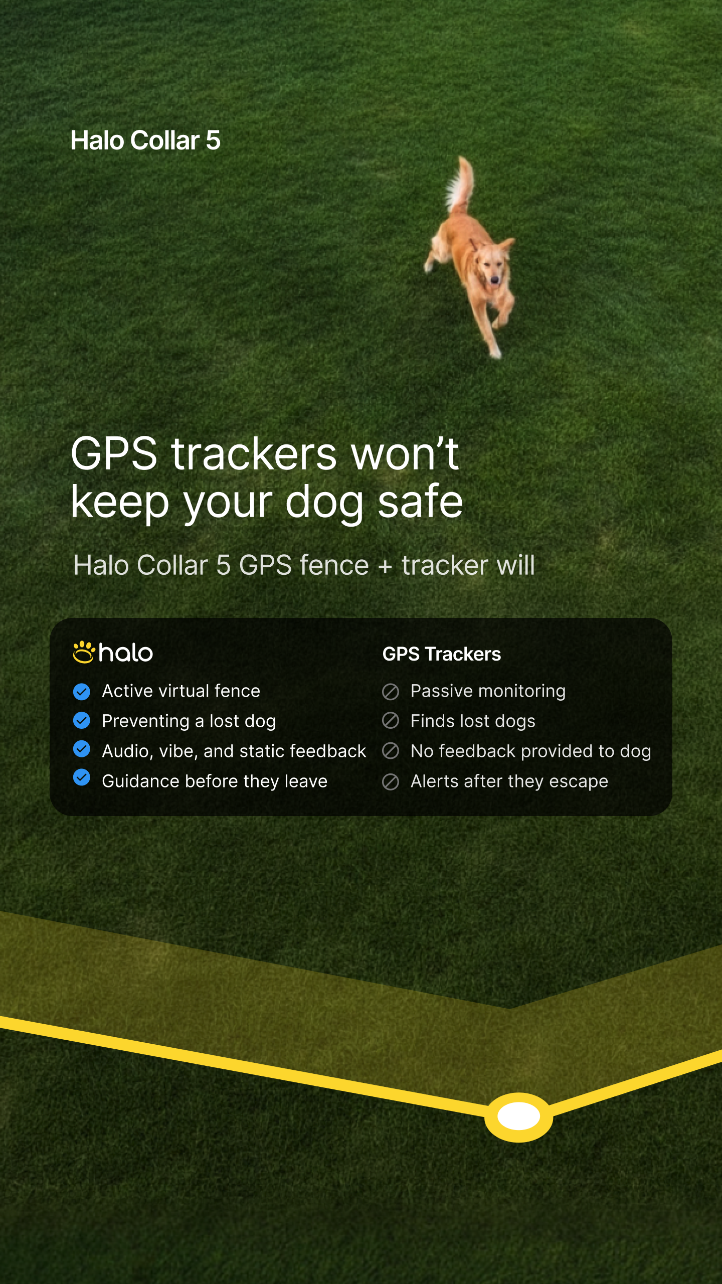 Halo Collar Facebook ad