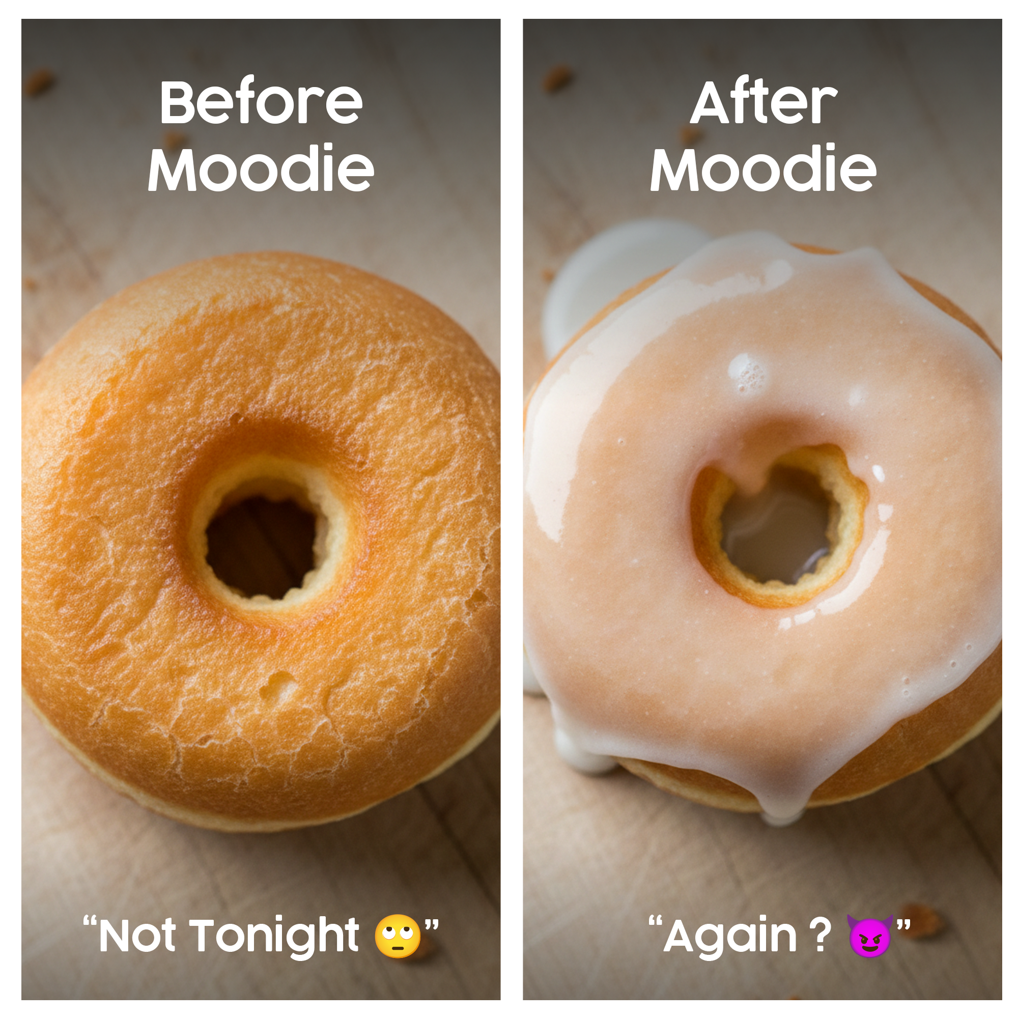 Moodie Facebook ad