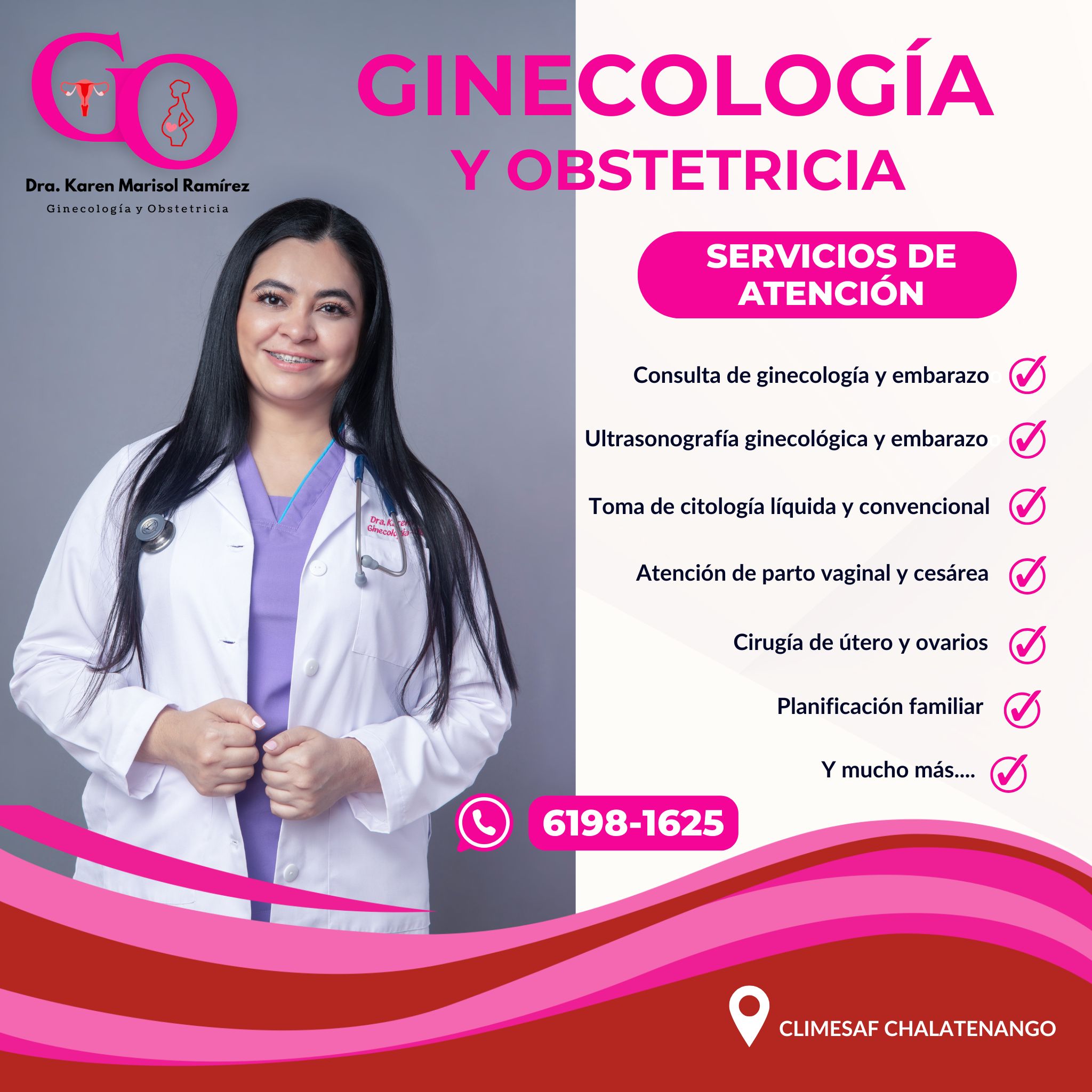 Dra. Ramírez Gineco-Obstetra Facebook ad from Sep 17, 2025