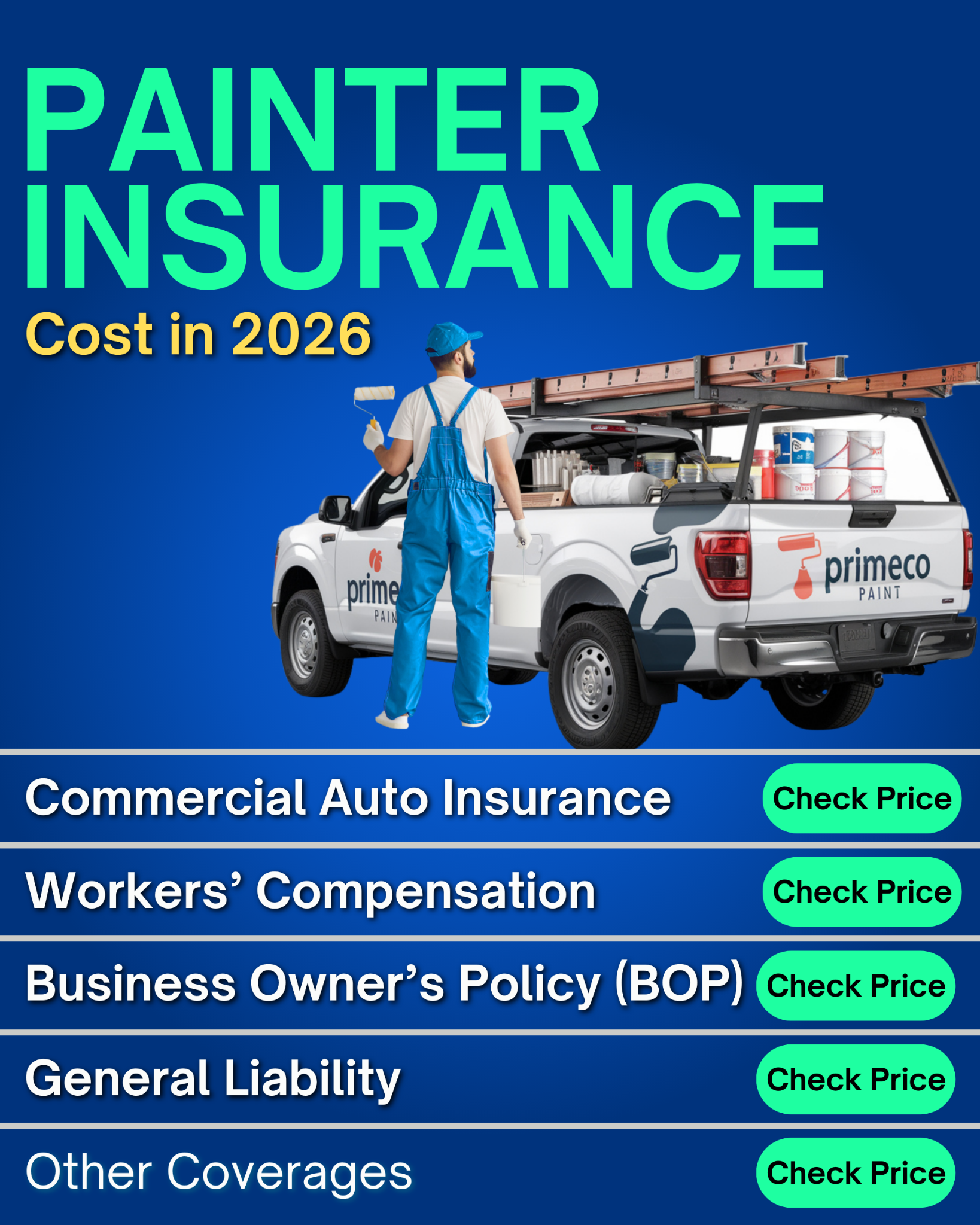 Routeway360 Facebook ad: Painters! Stop Overpaying for Commercial Insurance!