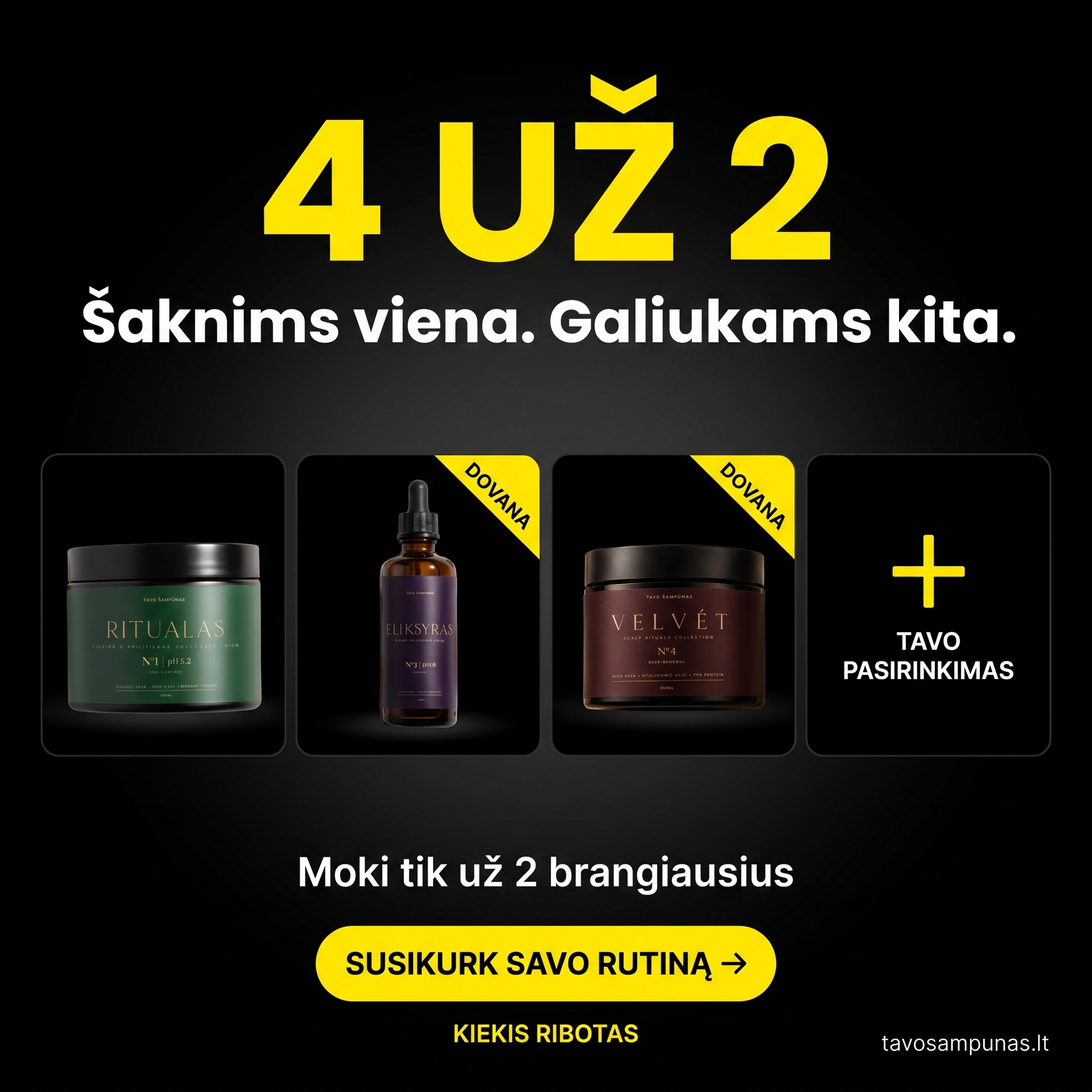 Tavo Šampūnas Facebook ad