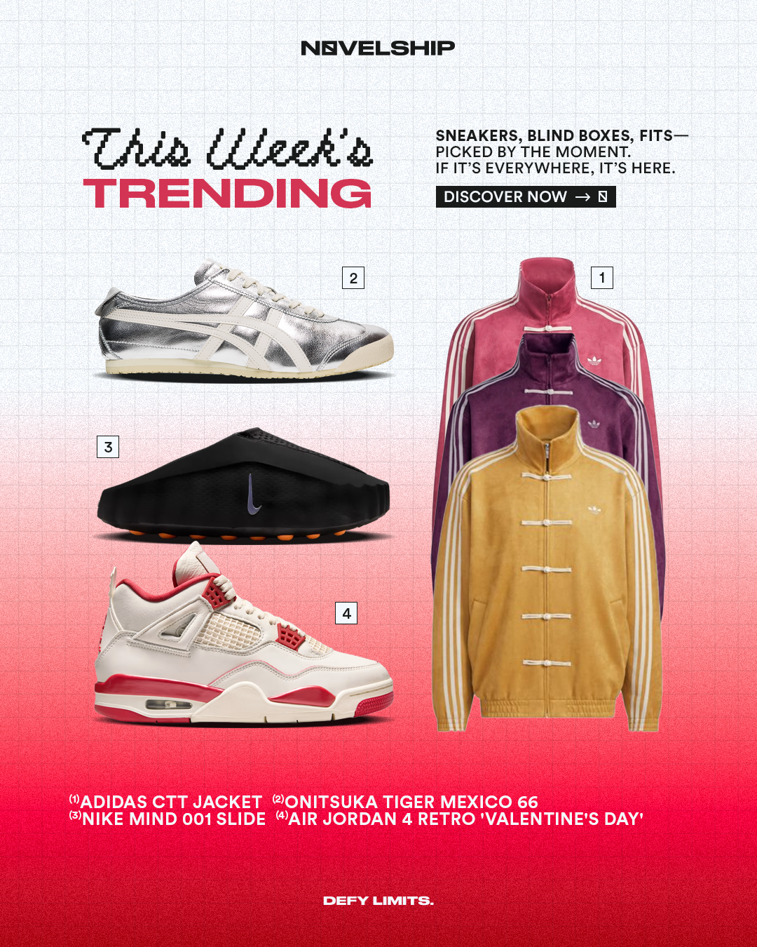 Novelship Facebook ad: This Week Trending Picks
