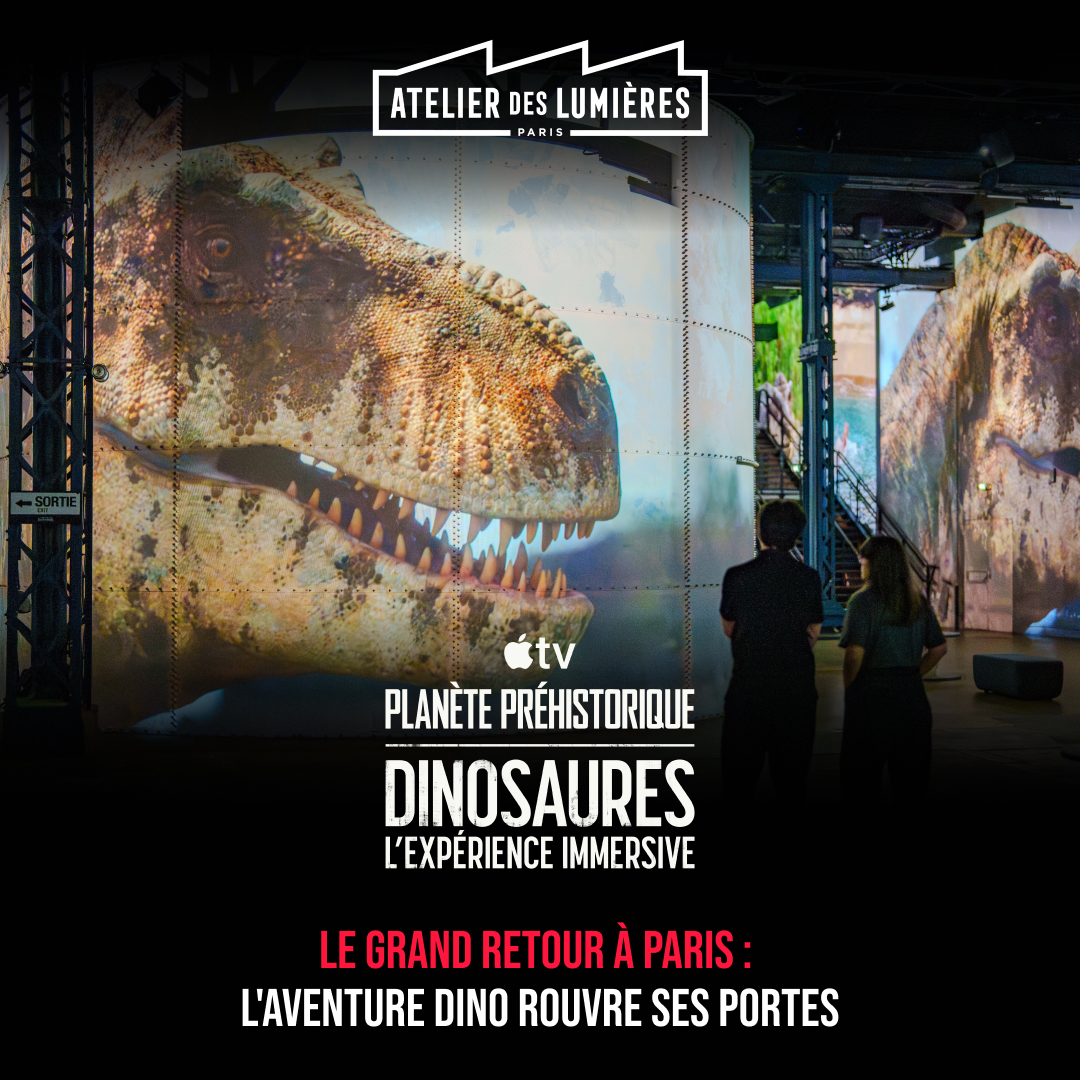 Atelier des Lumières Facebook ad from Apr 30, 2026